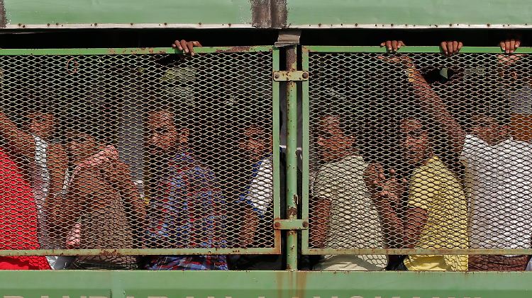 Diese Flüchtlinge werden von Malaysia wieder weggeschickt.