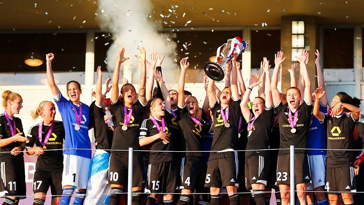 Der 1. FFC Frankfurt ist zum vierten Mal die besten Frauenfußballmannschaft Europas.