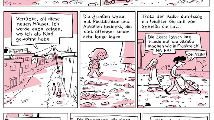 Hundekot auf der Straße? Nein, hier gibt es keine Hunde.