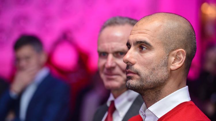 Karl-Heinz Rummenigge (l.) und Josep Guardiola werden bald miteinander sprechen. Das sagt Karl-Heinz Rummenigge.