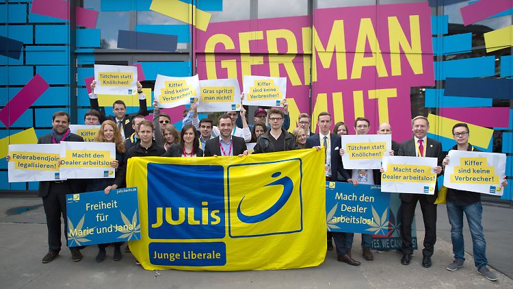 Die Julis haben es schon immer gewusst: Kiffer sind keine Verbrecher.
