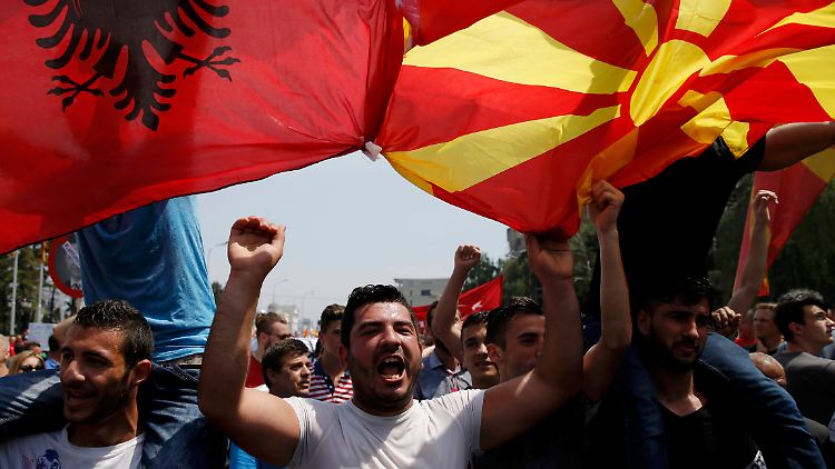 Der Regierung in Skopje wäre es lieber, wenn die Leute nicht auf die Straße gingen.