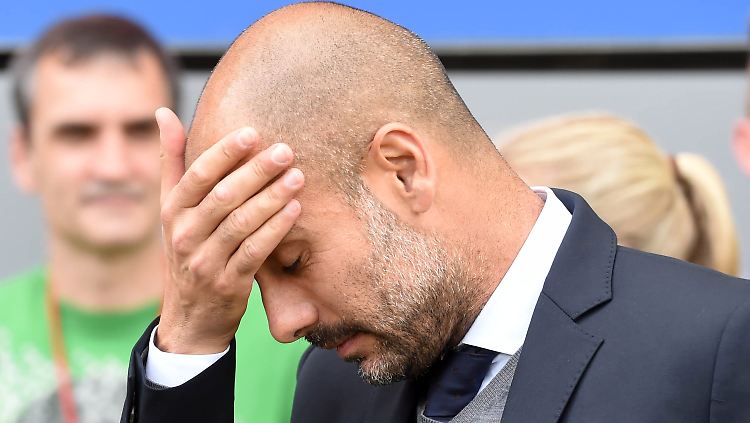 Meistertrainer mit Motivationsproblemen: Josep Guardiola kann seine Spieler nicht mehr richtig motivieren, und die sich selbst auch nicht.