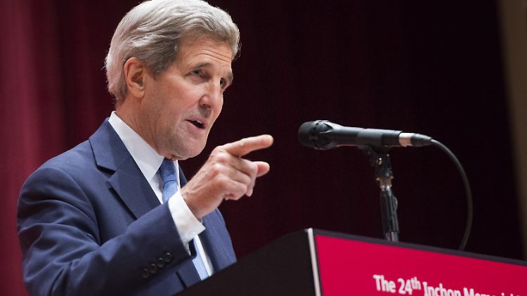 US-Außenminister John Kerry kritisiert Nordkorea weiter scharf.