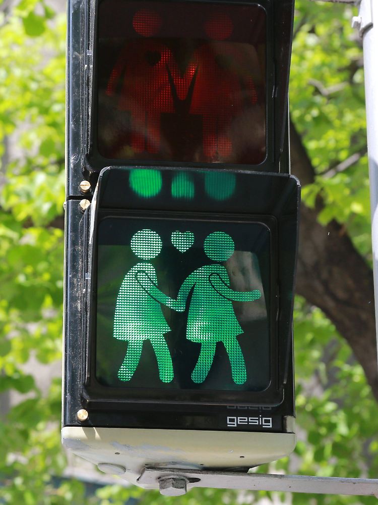 Ampelmännchen - immer top aktuell ...