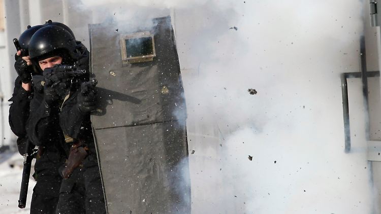 Die Speznas sind nicht nur Spezialisten für die Terrorismusbekämpfung, sondern auch für die asymmetrische Kriegsführung.