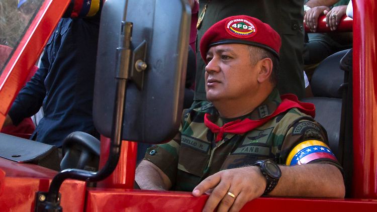 Diosdado Cabello - nach Staatschef Maduro gilt er als der mächtigste Mann in Venezuela. Die Vorwürfe streitet er ab.