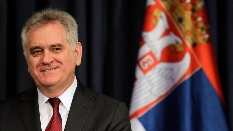 Präsident Tomislav Nikolic sagte wiederholt, dass er die Zukunft Serbiens an der Seite Russlands sieht.