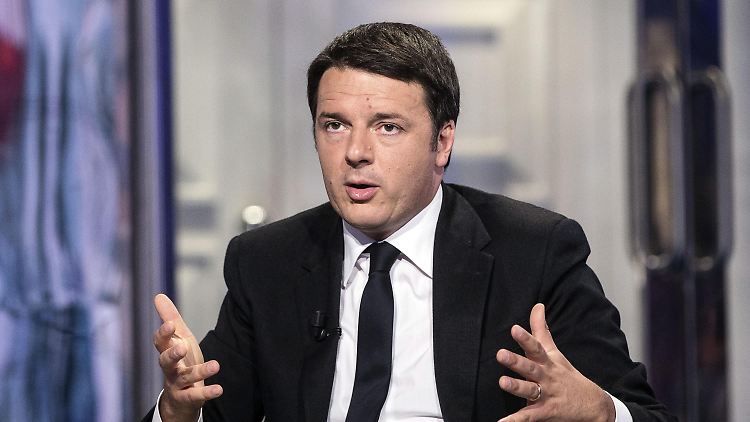 Matteo Renzi will die Bergung zur Not aus der italienischen Staatskasse bezahlen.