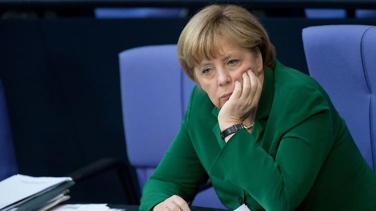 Hofft darauf, dass auch das Geheimdienstthema an ihr abperlt: Bundeskanzlerin Angela Merkel.