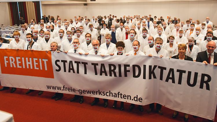 Der Marburger Bund lehnt das Tarifeinheitsgesetz ab.