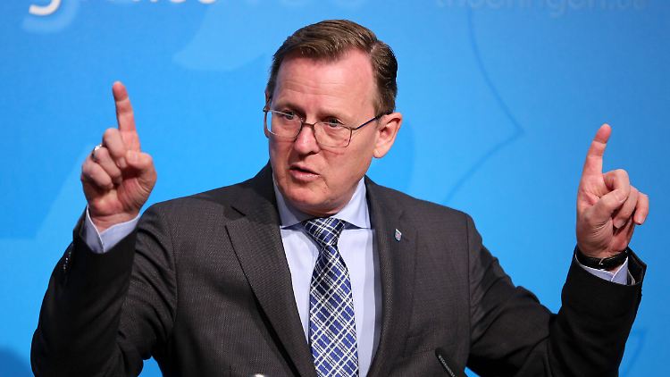 Thüringens Ministerpräsident Ramelow wurde von der GDL als Schlichter berufen.