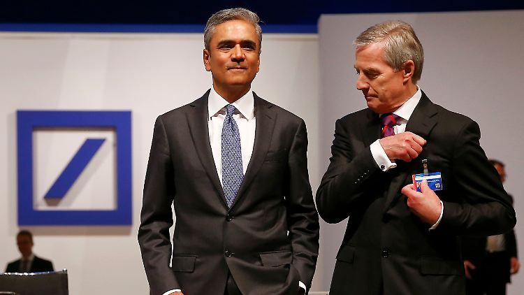 Ein schwerer Tag für Anshu Jain und Jürgen Fitschen.