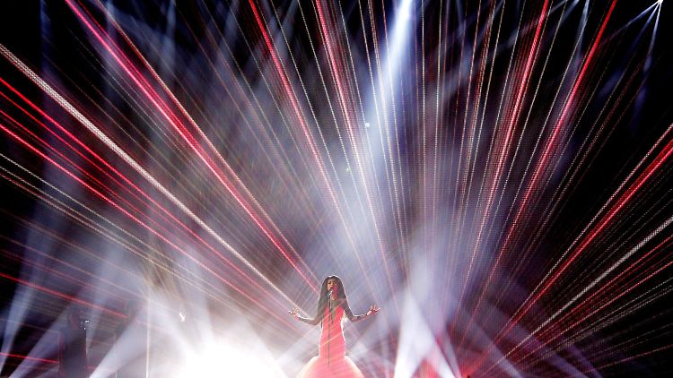 Aminata aus Lettland erinnert nur von Weitem an Conchita.