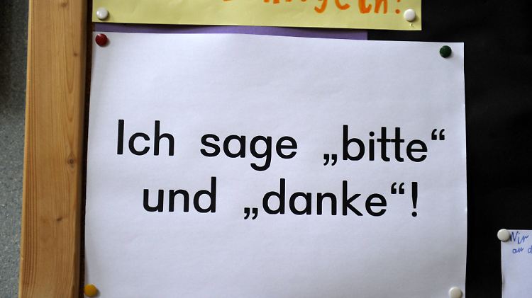 Bitte und danke sagen sollte eigentlich eine Selbstverständlichkeit sein.