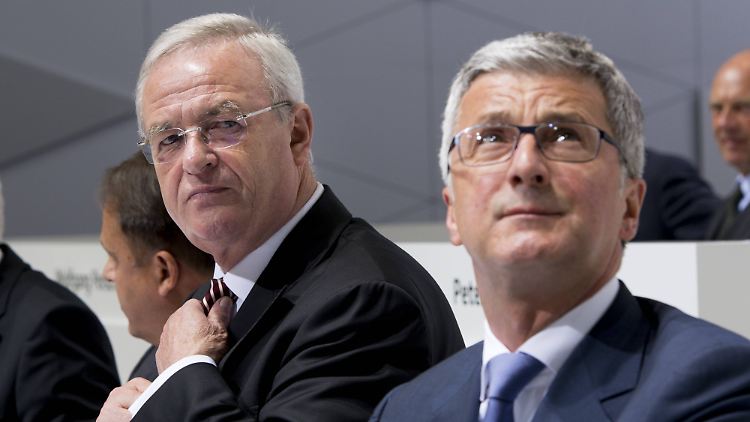 Martin Winterkorn und Rupert Stadler.