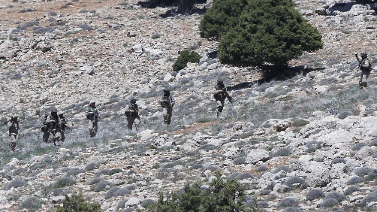 Hisbollah-Kämpfer in Syrien.