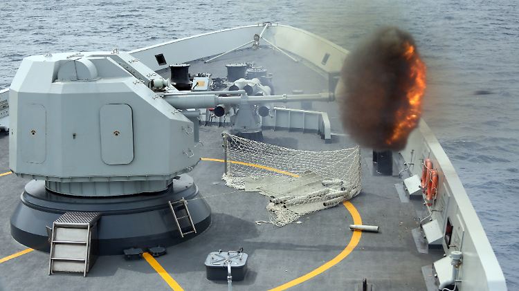Bei einer Übung der chinesischen Marine in der Südchinesischen See.