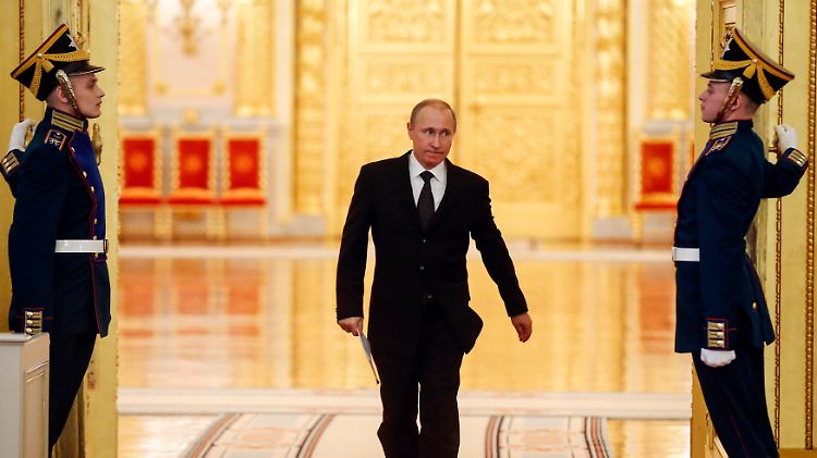 Herrscht autoritär über Russland: Präsident Wladimir Putin.