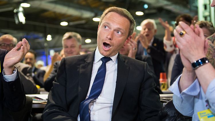 Christian Lindner hat die Chance, die FDP wieder in den Bundestag zu führen.