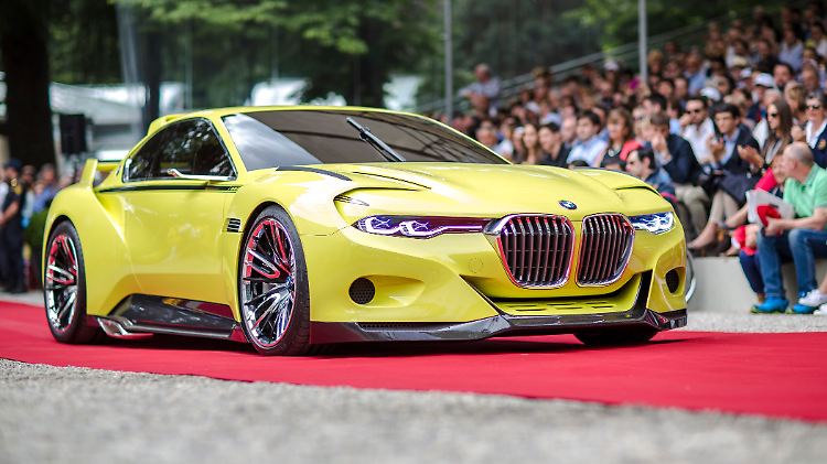 Leider ist der BMW 3.0 CSL nur eine Studie für den Concorso d’Eleganza Villa d’Este.