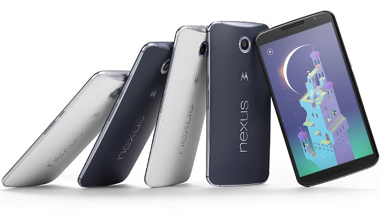Das Nexus 6 wird bis mindestens Herbst 2016 Systemupdates erhalten.