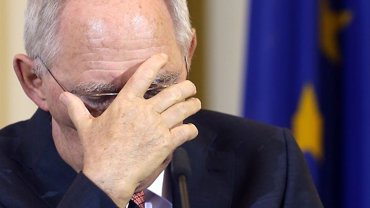 "Genaues weiß man nicht" - so lautet Schäubles Antwort, wenn es um die Finanzlage Griechenlands geht.