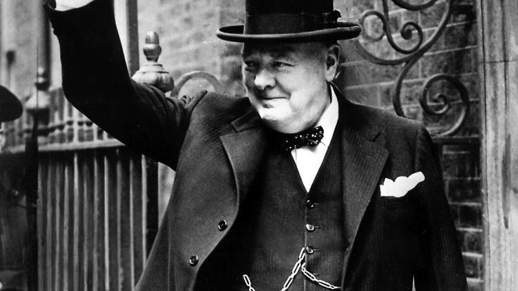 Churchill 1943 in London.