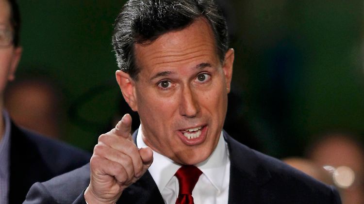 Wird wohl wieder am starken Mitbewerber scheitern: Rick Santorum.