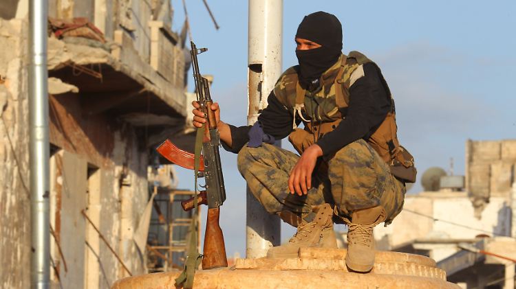 Al-Nusra-Kämpfer in Ariha.