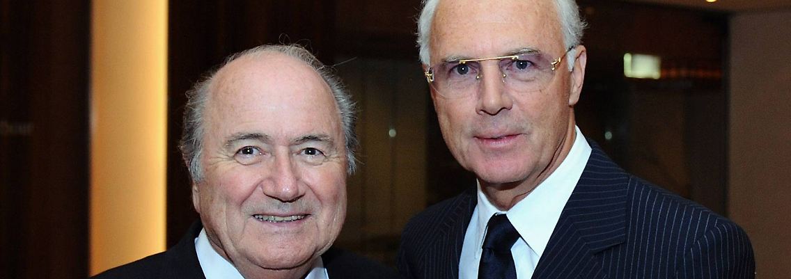 Blatter und Beckenbauer im Jahre 2008.