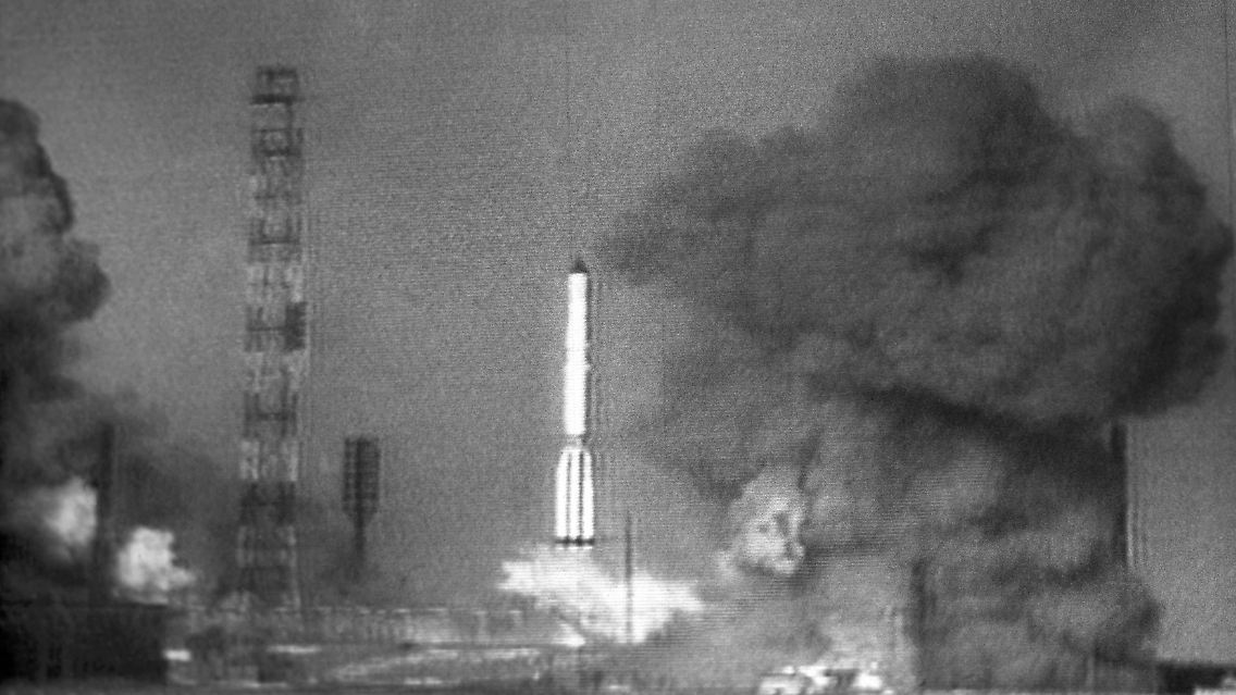 Den ersten Erfolg feierte der Kreml 1957 mit dem Start einer Interkontinentalrakete.