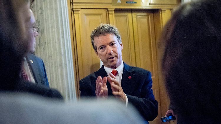 "Nach und nach haben wir zugelassen, dass unsere Freiheit verschwindet", sagt Rand Paul.