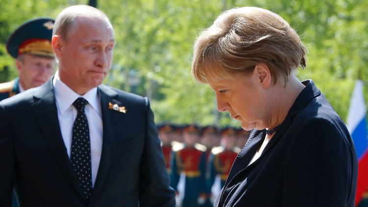 Deutsch-russische Verstimmungen: Das Verhältnis zwischen Kanzlerin Merkel und Präsident Putin ist zurzeit eher kühl.
