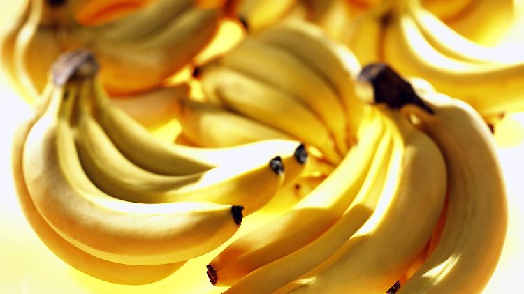 Zweifellos krumme Dinger, die Bananen.