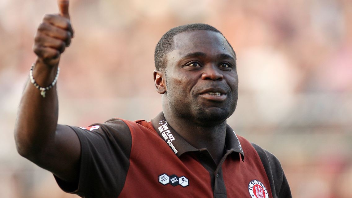 Fühlt sich wohl auf St. Pauli: Gerald Asamoah.