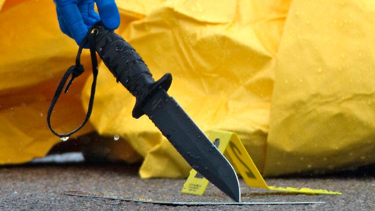 Mit diesem Messer wollte der Mann seinen perfiden Plan umsetzen.