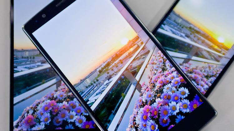 Smartphones wie das LG G4 haben superscharfe LCD-Bildschirme.
