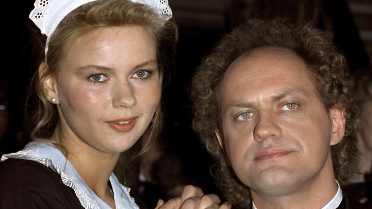 Das waren noch Zeiten ... Mit Uwe Ochsenknecht 1991 in "Schtonk!". 