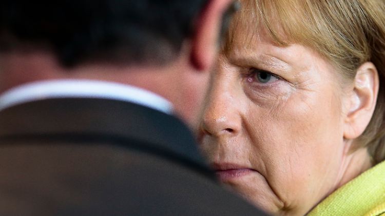 "Wir von unserer Seite sind guten Willens", sagt Merkel über die Verhandlungen mit Griechenland, "aber der gute Wille allein reicht nicht."