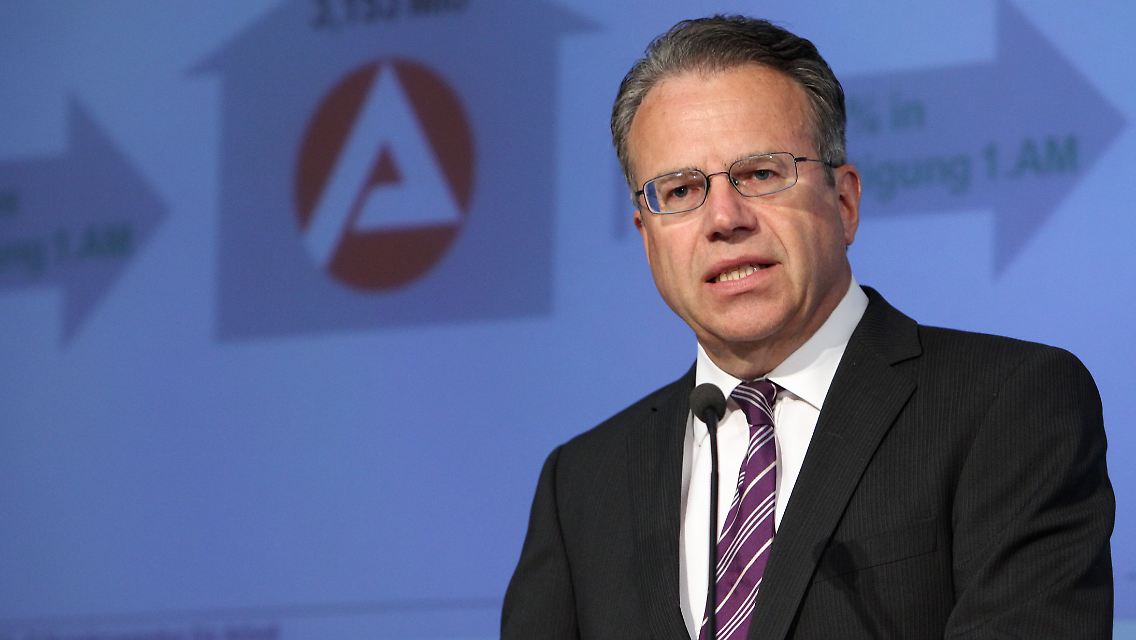 Frank-Jürgen Weise zieht eine positive Bilanz.