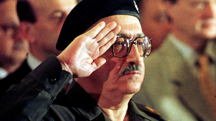 Tarik Aziz (hier auf einem Foto von 1998) war als Informationsminister Gesicht und Stimme der Hussein-Regierung.
