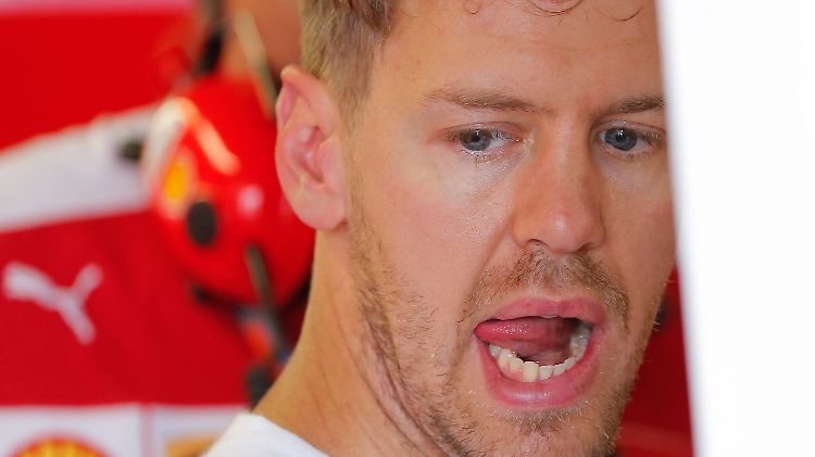Für Sebastian Vettel verlief das Qualifying ganz bitter.