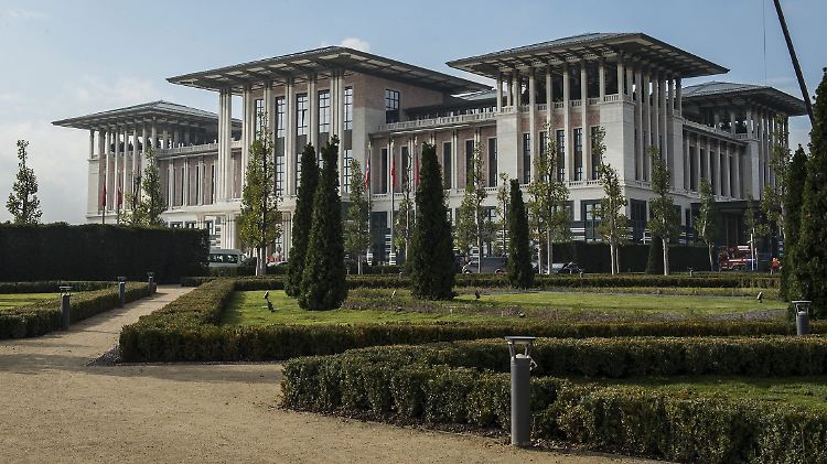 Der Palast in Ankara: mehr als 1000 Zimmer auf 40.000 Quadratmetern für 500 Millionen Euro.