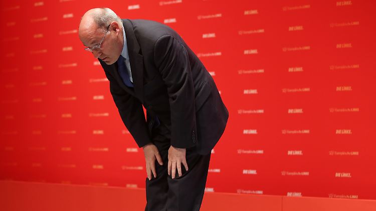 Ende der Vorstellung: Gregor Gysi verabschiedet sich in Bielefeld aus der Führung der Linken. 