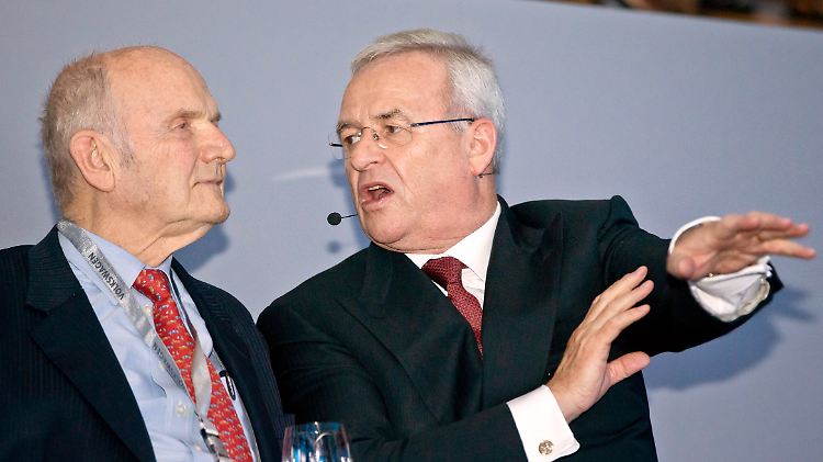 Bei VW lieferten sich Martin Winterkorn und Ferdinand Piëch einen wochenlangen Machtkampf.