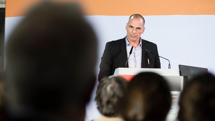 Hat die Sympathien vieler Anwesenden: Yanis Varoufakis.