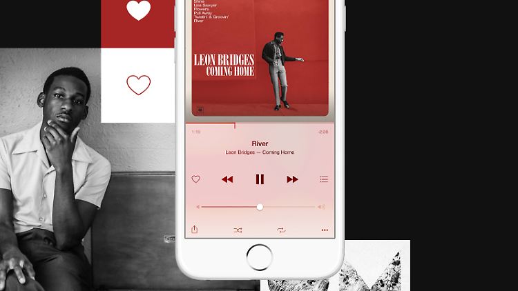 Auch die optische Aufmachung spielt bei Apple Music eine wichtige Rolle.