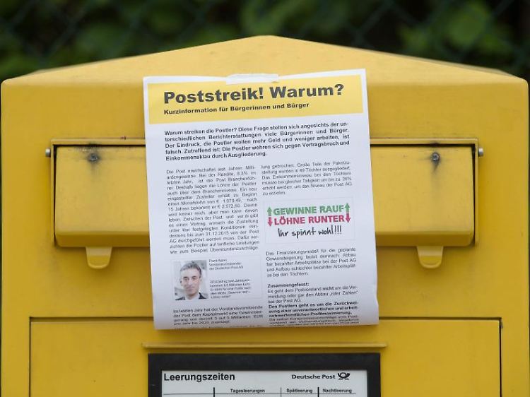 Ein eiliger Brief muss weg, aber die Post streikt? Dann könnte ein anderer Anbieter das Problem lösen.