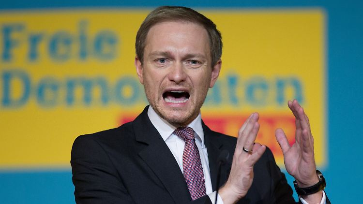 Führt seine FDP aus dem Umfrage-Keller: Parteichef Christian Lindner.
